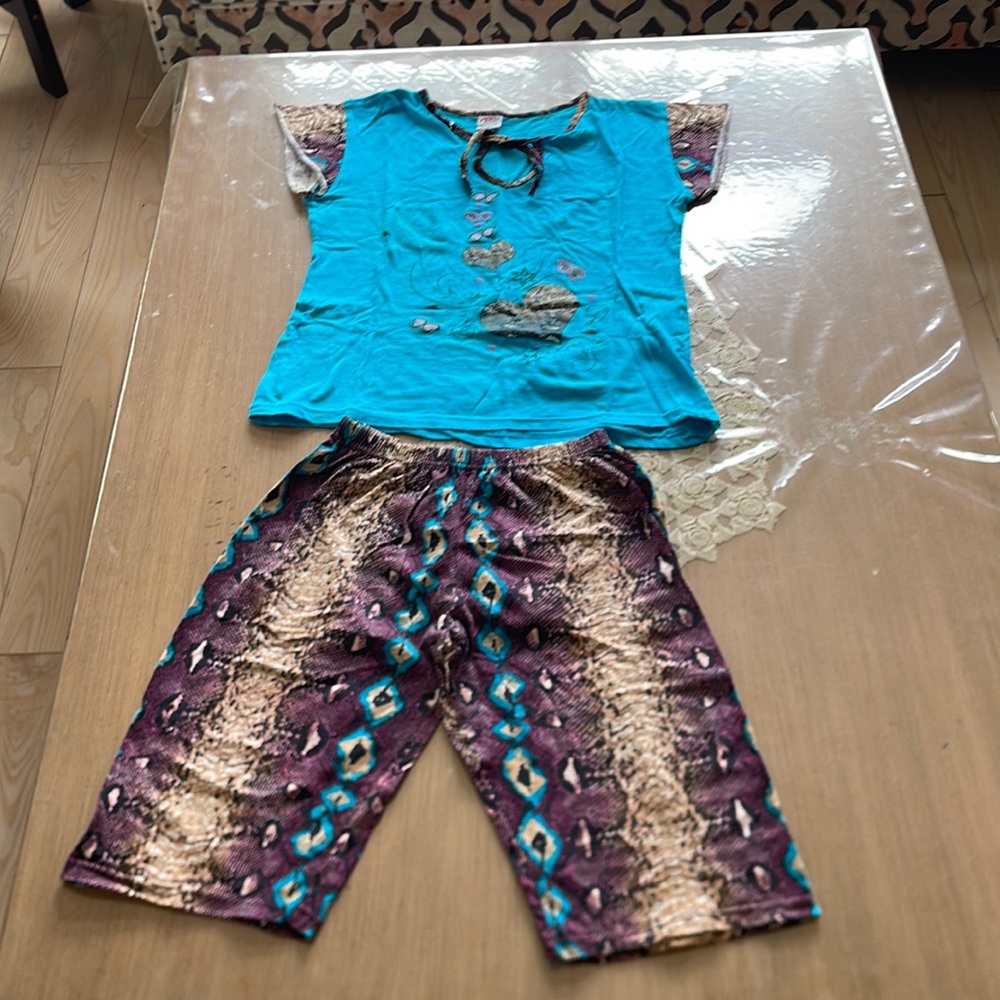 combed cotton pyjamas